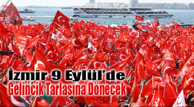 İzmir, 9 Eylül'de Gelincik Tarlasına Dönecek