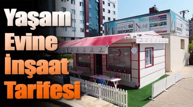 İzmir belediyesinden yaşam evine inşaat tarifesi