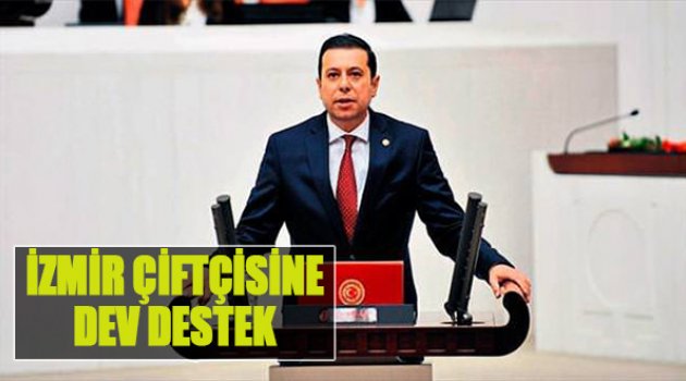 İzmir Çiftçisine Dev Destek