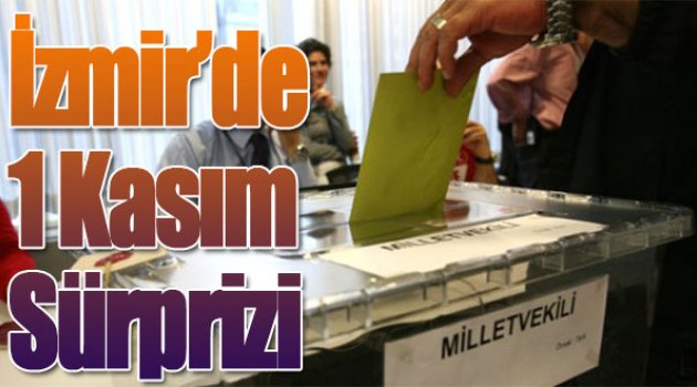 İzmir’de 1 Kasım sürprizi: Bağımsız yok!