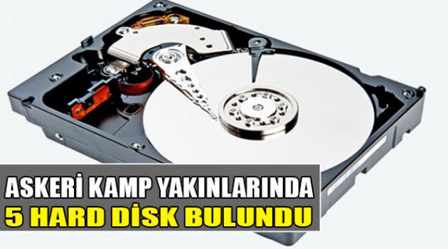 İzmir’de Askeri Kamp Yakınlarında 5 Hard Disk Bulundu!