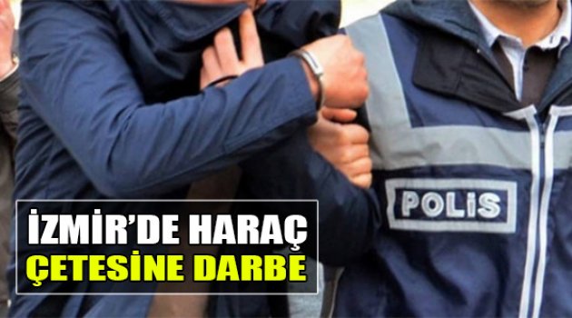 İzmir’de Haraç Çetesine Darbe: 15 Gözaltı