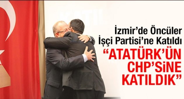 İzmir’de Öncüler İşçi Partisi’ne Katıldı