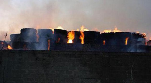 İzmir’deki kağıt fabrikasında yangın paniği