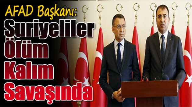 “İzmir’deki Suriyeliler ölüm kalım savaşında!”