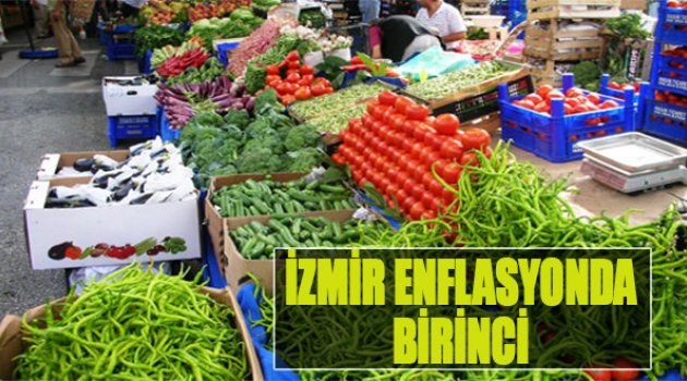 İzmir Enflasyonda Birinci