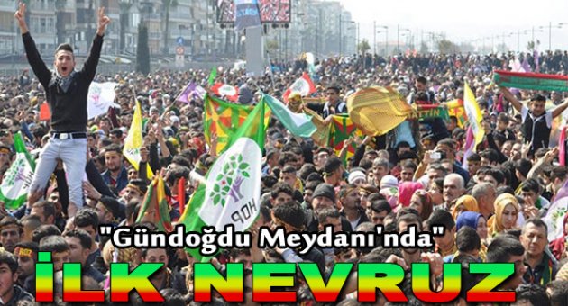 İzmir Gündoğdu&#039;da ilk Newroz