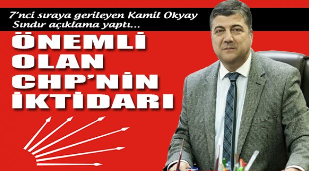 İzmir Milletvekili Adayı Sındır: "Önemli Olan CHP'nin İktidarı"