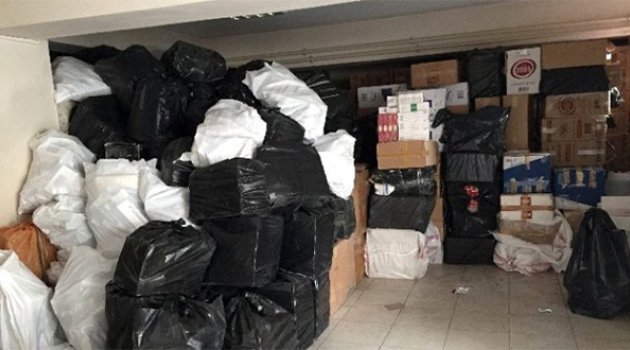 İzmir Polisi Kaçak Sigaraya Geçit Vermedi