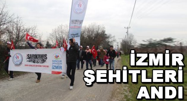 İzmir Sarıkamış Şehitlerini Andı