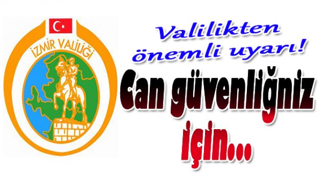 İzmir Valiliği'nden Demiryolunda Elektrik Uyarısı