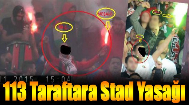 İzmir'de 113 Taraftara Stada Girme Yasağı