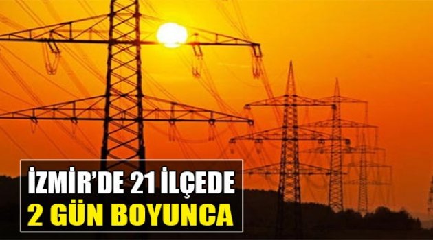 İzmir'de Büyük Elektrik Kesintisi!