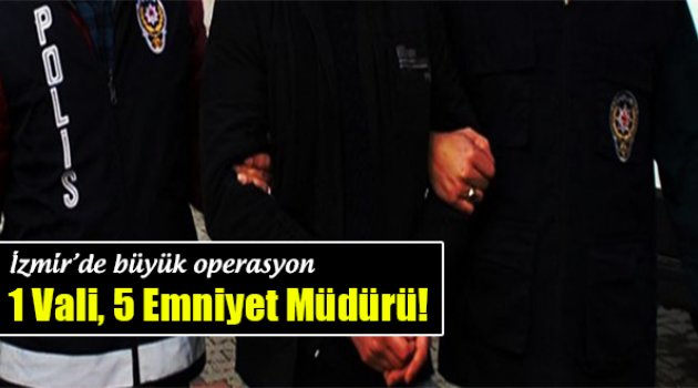İzmir&#039;de Büyük Operasyon