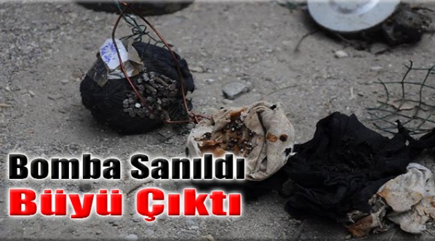 İzmir'de İlginç Olay: Bomba Sanıldı, 'Büyü' Çıktı