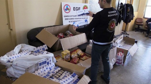 İzmir'de Kaçakçılara Ağır Darbe