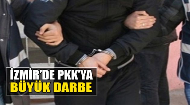 İzmir'de PKK'ya Büyük Darbe