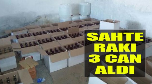 İzmir'de Rakı Can Aldı