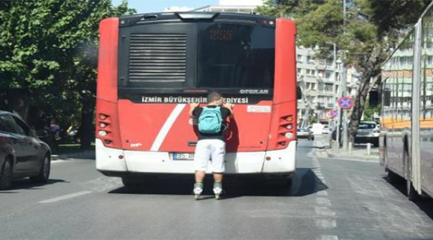 İzmir'de Tehlikeli Yolculuk