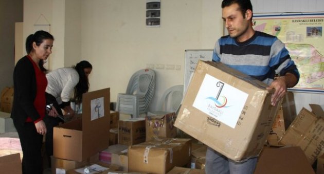 İzmir'den Kars'a Yardım Eli