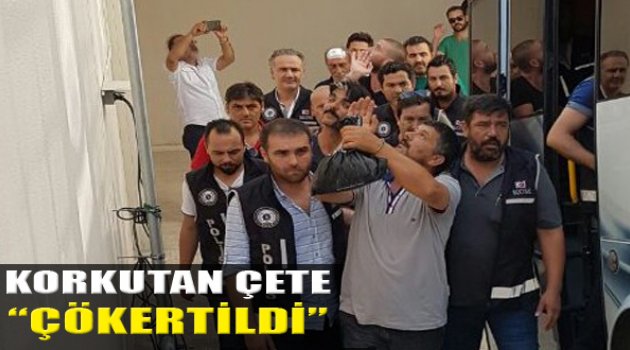 İzmir'i Korkutan Çete Çökertildi