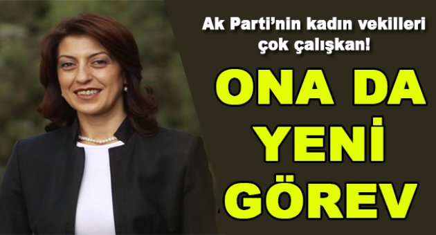 İzmir&#039;in kadın vekiline yeni görev!