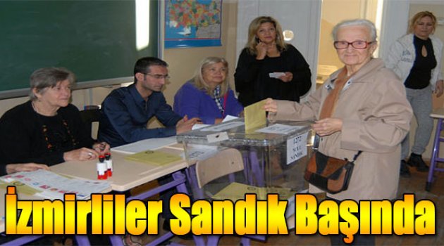İzmirliler Sandık Başında