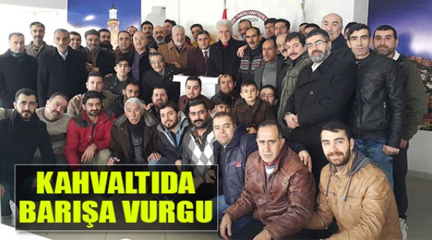 Kahvaltıda Barışa Vurgu
