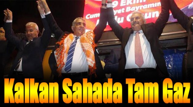 Kalkan Sahada Tam Gaz