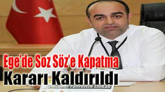 Kapatma Kararı Kaldırıldı