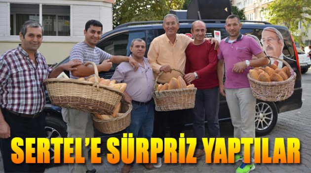 Kapıcılardan Sertel’e Sürpriz!