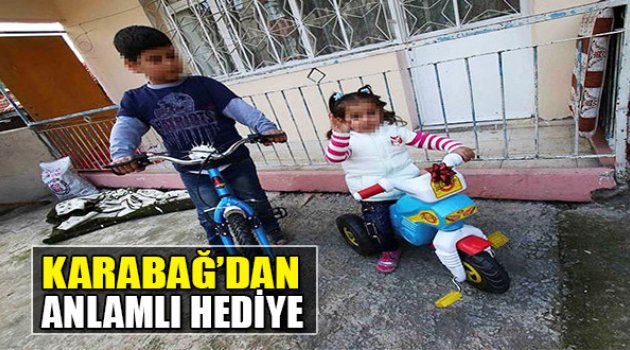 Karabağ’dan Anlamlı Hediye