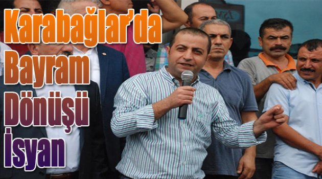 Karabağlar'da Bayram Dönüşü İsyan