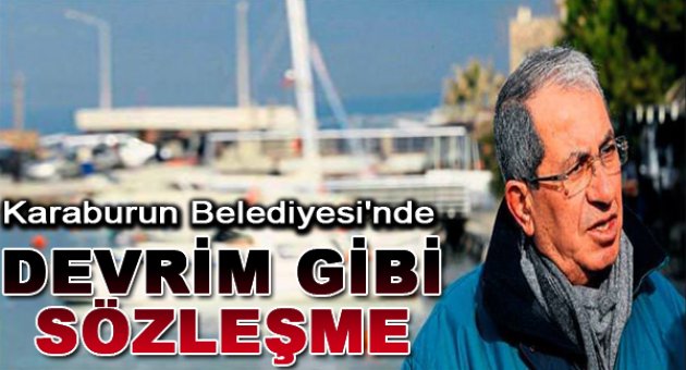 Karaburun'da Devri Gibi Sözleşme