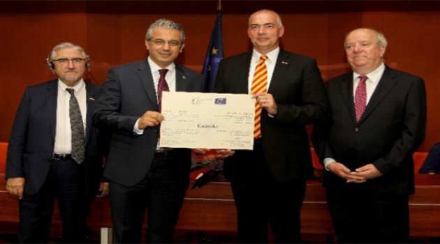 Karşıyaka Belediyesi Büyük Ödülü Strazburg'da Aldı