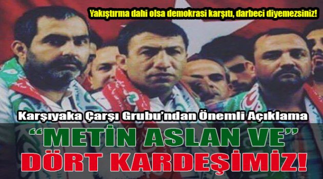 Karşıyaka Çarşı Grubu'ndan Çok Önemli Açıklama!!!