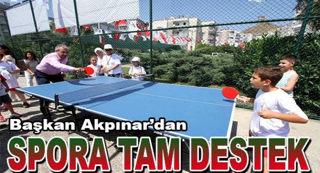 Karşıyaka’da spora tam destek