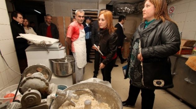 Karşıyaka'da Fırınlara Şafak Denetimi