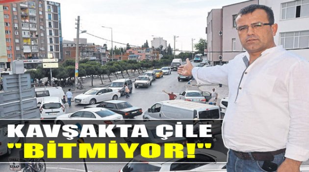 Karşıyaka'da Kavşak Çilesi