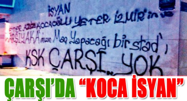 Karşıyaka'da stat tepkisi sokaklara taştı!