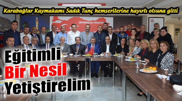 Kaymakam Tunç Hemşerilerini Ziyaret Etti