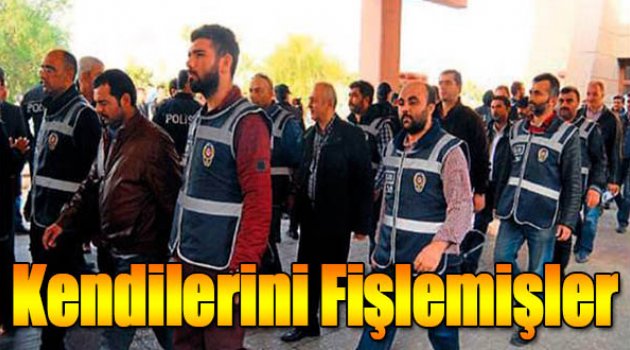 Kendilerini Fişlemişler