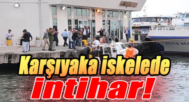 Kendini denize attı