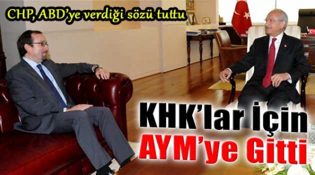 Kılıçdaroğlu, ABD'ye Verdiği Sözü Tuttu!