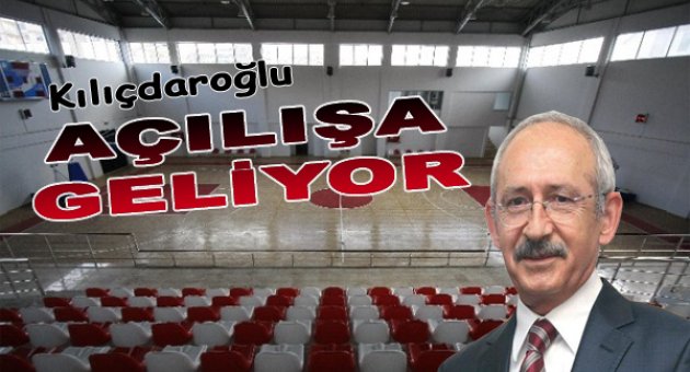 Kılıçdaroğlu, Bayraklı'da Spor Salonu Açacak