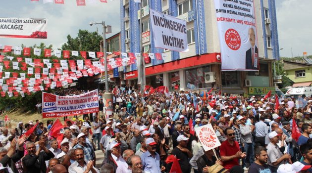 Kılıçdaroğlu: Türkiye Dersimli'yi başbakan olarak görecek