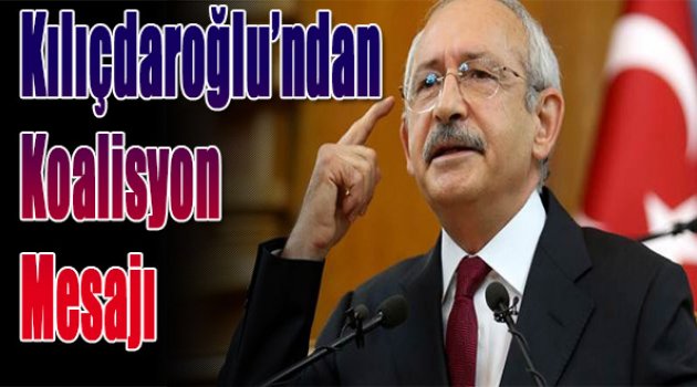 Kılıçdaroğlu'ndan koalisyon mesajı: Değerlerimizi koruyarak...