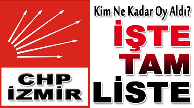 Kim ne kadar oy aldı?