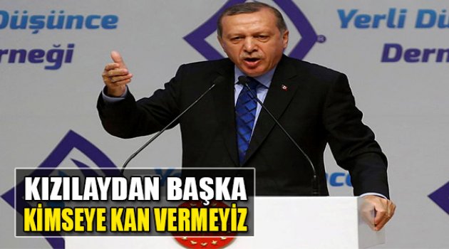 'Kızılay Dışında Kimseye Kan Vermeyiz'