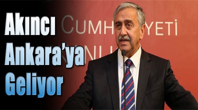 KKTC Cumhurbaşkanı Mustafa Akıncı Ankara'ya geliyor